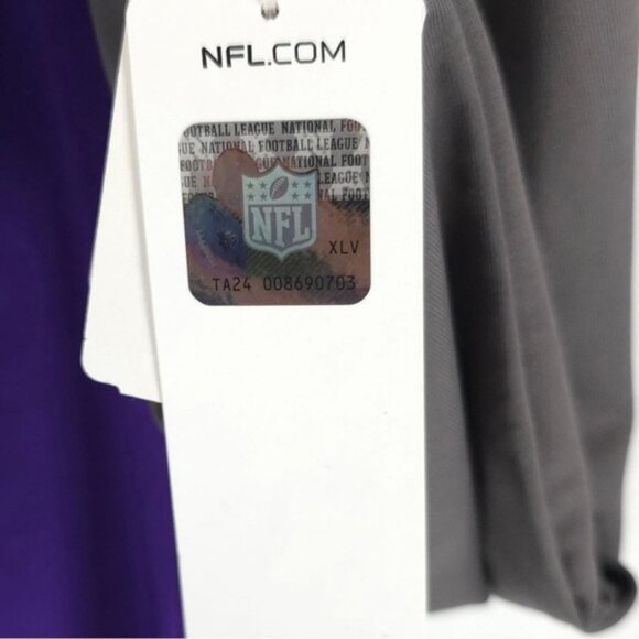 NFL TEAM APPAREL WOMENS VIKINGS TX3 COOL W443 Intensity 1/4‎ Zip Pullover LG - Picture 10 of 11